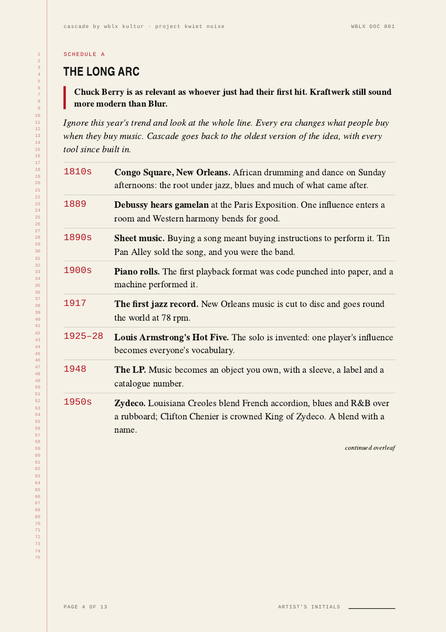 Recording & Influence Agreement — page 4 of 13