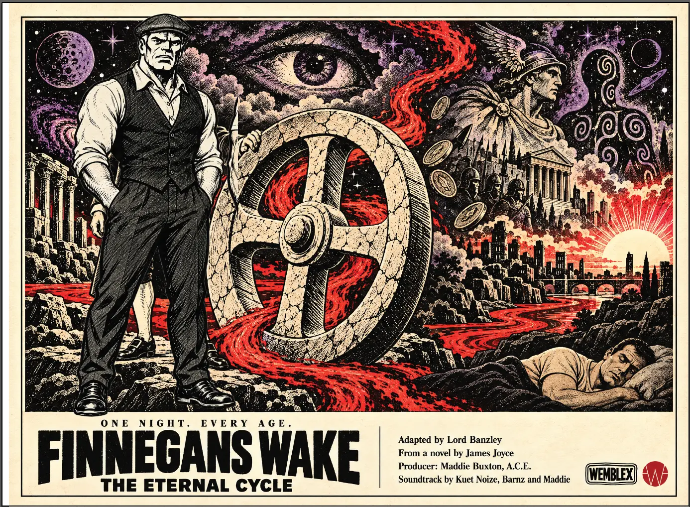 Finnegans Wake — The Eternal Cycle lobby card